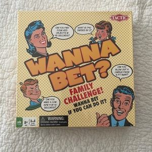 Wanna Bet? Family challenge game (New)
